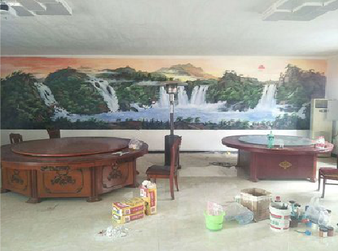  平利墙绘-写实风景