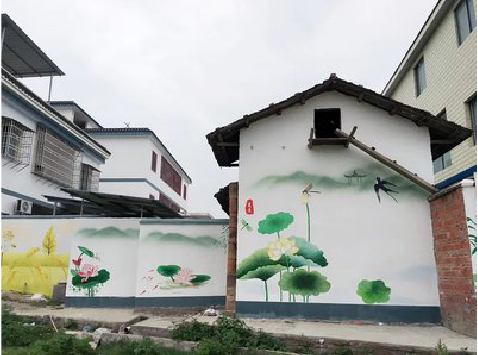  平利室外墙绘-从选材到保养。