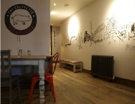  平利教你判断手绘墙质量的好坏。