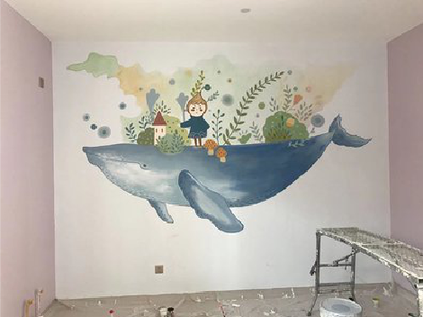  平利手绘墙的特点及优势。